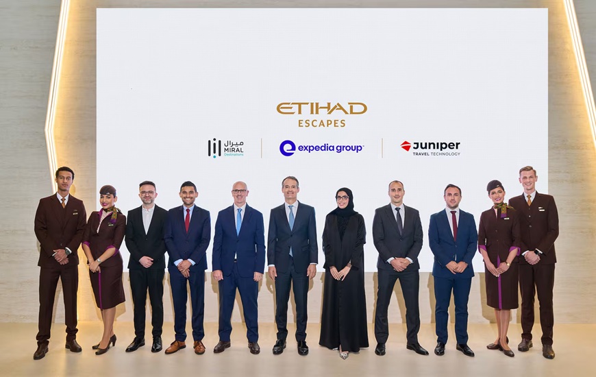 "الاتحاد للطيران" الإماراتية تطلق منصة Etihad Escapes لحجز الفنادق بدءا من أكتوبر المقبل