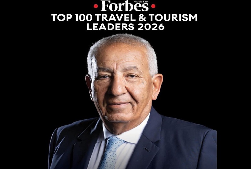 كامل أبو علي في قائمة "فوربس" لأقوى 100 قيادة سياحية بالشرق الأوسط لعام 2026